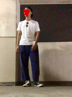 「INFINITY（インフィニティ）のアイテム」を使った、こーすけさん（メンズ・180cm）の秋コーディネート