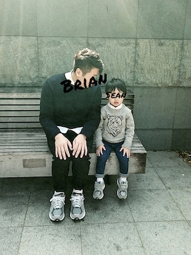 Seanさん(キッズ・100cm)の冬コーディネート