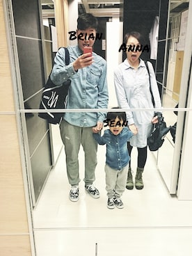 Seanさん(キッズ・100cm)の冬コーディネート