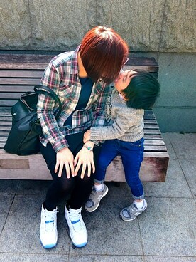 Seanさん（キッズ・100cm）の冬コーディネート