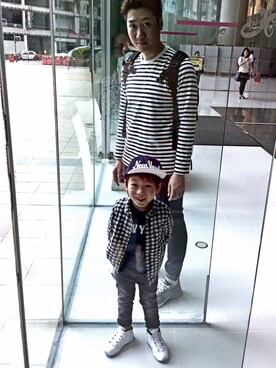 Seanさん（キッズ・100cm）の春コーディネート