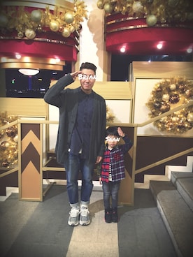 Seanさん(キッズ・100cm)の秋コーディネート