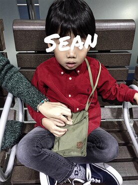 「フェールラーベン」｜Seanさん（キッズ・100cm）の冬コーディネート