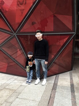 Seanさん（キッズ・100cm）の冬コーディネート