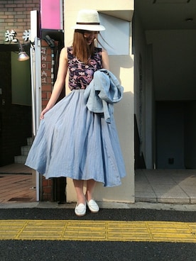 kaoriさん（レディース・166cm）の春コーディネート