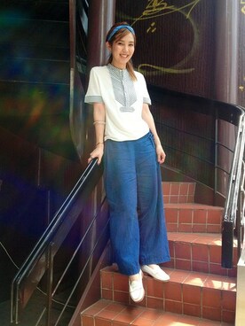 kaoriさん（レディース・166cm）の夏コーディネート