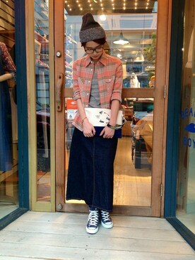 kaoriさん（レディース・166cm）の夏コーディネート