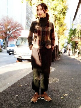 kaoriさん（レディース・166cm）の冬コーディネート