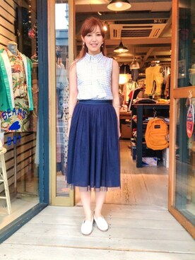 「初挑戦アイテム」｜kaoriさん（レディース・166cm）の春コーディネート