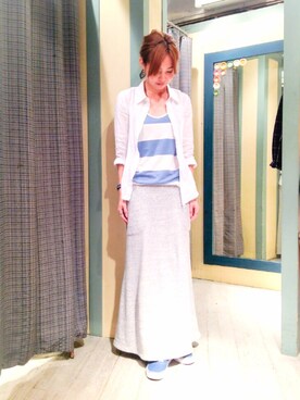 kaoriさん（レディース・166cm）の夏コーディネート