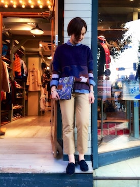 kaoriさん（レディース・166cm）の秋コーディネート