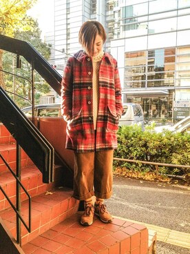 kaoriさん（レディース・166cm）の冬コーディネート