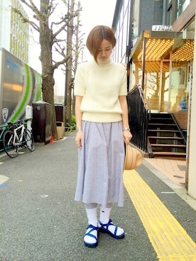 「RBS」｜「アイテム（帽子）」を使った、kaoriさん（レディース・166cm）の春コーディネート
