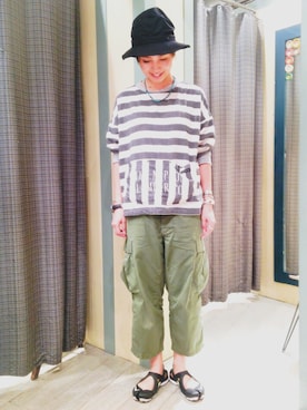 kaoriさん（レディース・166cm）の夏コーディネート