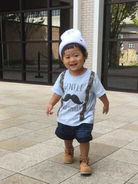 minmiさん（キッズ・80cm）の秋コーディネート