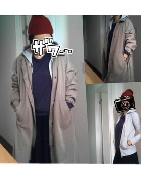 「Adam et Rope A・E・R（アダムエロペ）のアイテム（帽子）」を使った、ﾐｼｪﾙさん（レディース・158cm）の秋コーディネート