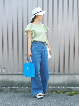 まいさん（レディース・164cm）の夏コーディネート