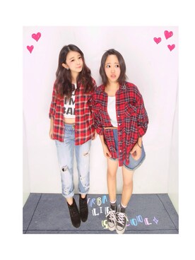 栗林里紗さんのコーディネート