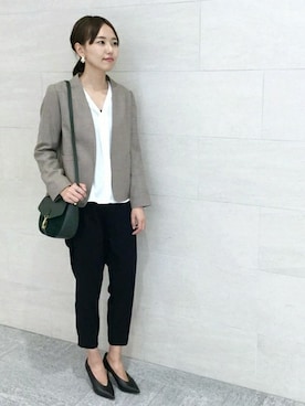 玉田さん（レディース・166cm）の秋コーディネート