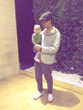 「PENFIELD USA（ペンフィールドユーエスエー）のアイテム（帽子）」を使った、Crevaさん（メンズ・180cm）の秋コーディネート