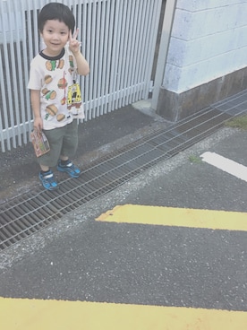 sumさん（キッズ・100cm）の夏コーディネート