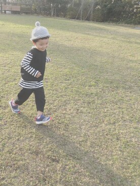 sumさん（キッズ・100cm）の秋コーディネート