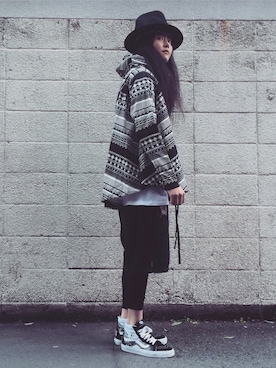 「BROWNBREATH（ブラウンブレス）のアイテム」を使った、テヨンさん（メンズ・178cm）の冬コーディネート