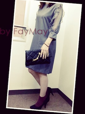 「アイテム（ワンピース/ドレス）」を使った、りんごさん（レディース・155cm・20代）の秋コーディネート