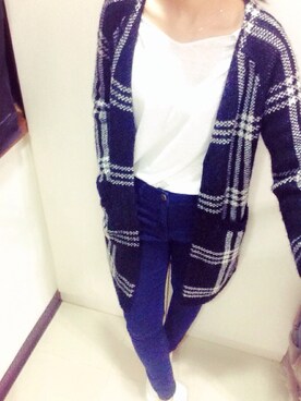「PAZZO」｜「アイテム（ピーコート）」を使った、Kamiさん（レディース・161cm）の秋コーディネート