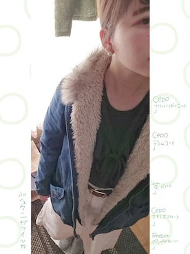 「アパレル」｜サ ユ ミさん（レディース・156cm）の冬コーディネート