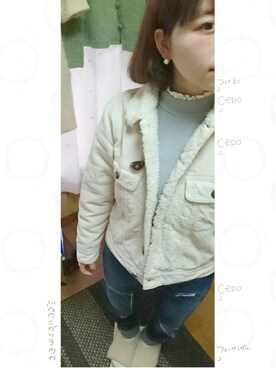 「アパレル」｜サ ユ ミさん（レディース・156cm）の冬コーディネート