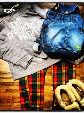 kona さん（レディース・166cm）の冬コーディネート