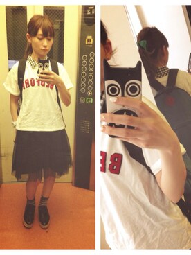 「Banner Barrett（バナーバレット）のアイテム（その他シューズ）」を使った、mairyさん（レディース・156cm）の夏コーディネート