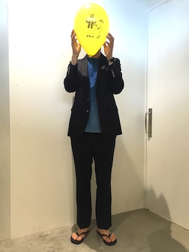 「District（ディストリクト）のアイテム（パンツ）」を使った、mottimaさん（メンズ・174cm）の春コーディネート