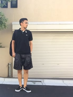 「Scye（サイ）のアイテム（パンツ）」を使った、mottimaさん（メンズ・174cm）の夏コーディネート