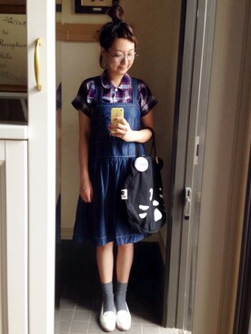 しほこさん（レディース・163cm）の夏コーディネート