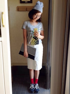 しほこさん（レディース・163cm）の夏コーディネート