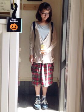 しほこさん（レディース・163cm）の秋コーディネート