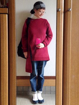 しほこさん（レディース・163cm）の冬コーディネート