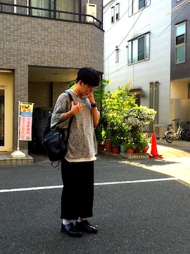 やまき〜さん（メンズ・166cm）の春コーディネート