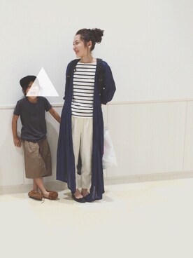 「ローブワンピース」｜a**koさん（レディース・157cm）の夏コーディネート