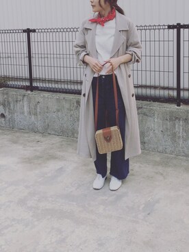 「URBAN RESEARCH（アーバンリサーチ）のアイテム（財布/小物）」を使った、a**koさん（レディース・157cm）の春コーディネート