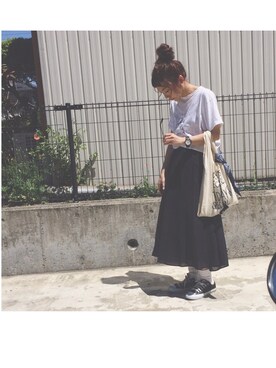 a**koさん（レディース・157cm）の春コーディネート