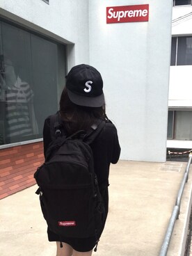 2015SS Supreme Backpack Black