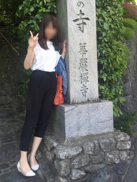 「旅行コーデ」｜ayakaさん（レディース・168cm）の春コーディネート