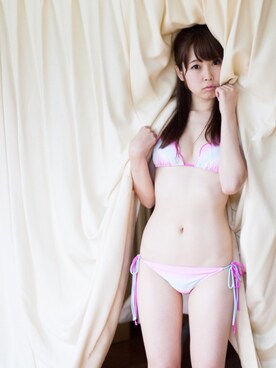 ayakaさんの「Rainbow Shell Bikiniセット」を使ったコーディネート