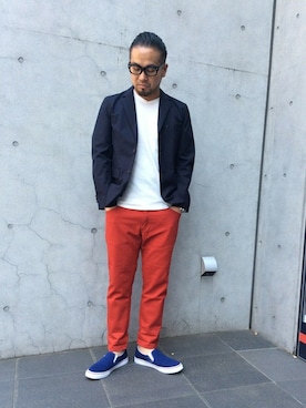 KOBAYASHIさん(メンズ・176cm)の春コーディネート