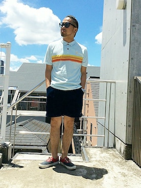 KOBAYASHIさん（メンズ・176cm）の夏コーディネート