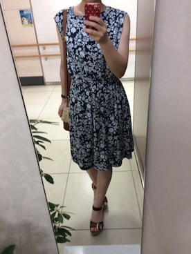 「ノンスリーブ」｜yuさん（レディース・158cm）の夏コーディネート
