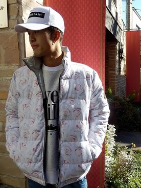 「JOYRICH」｜「アイテム（ブルゾン）」を使った、WARPさん（メンズ・175cm）の冬コーディネート